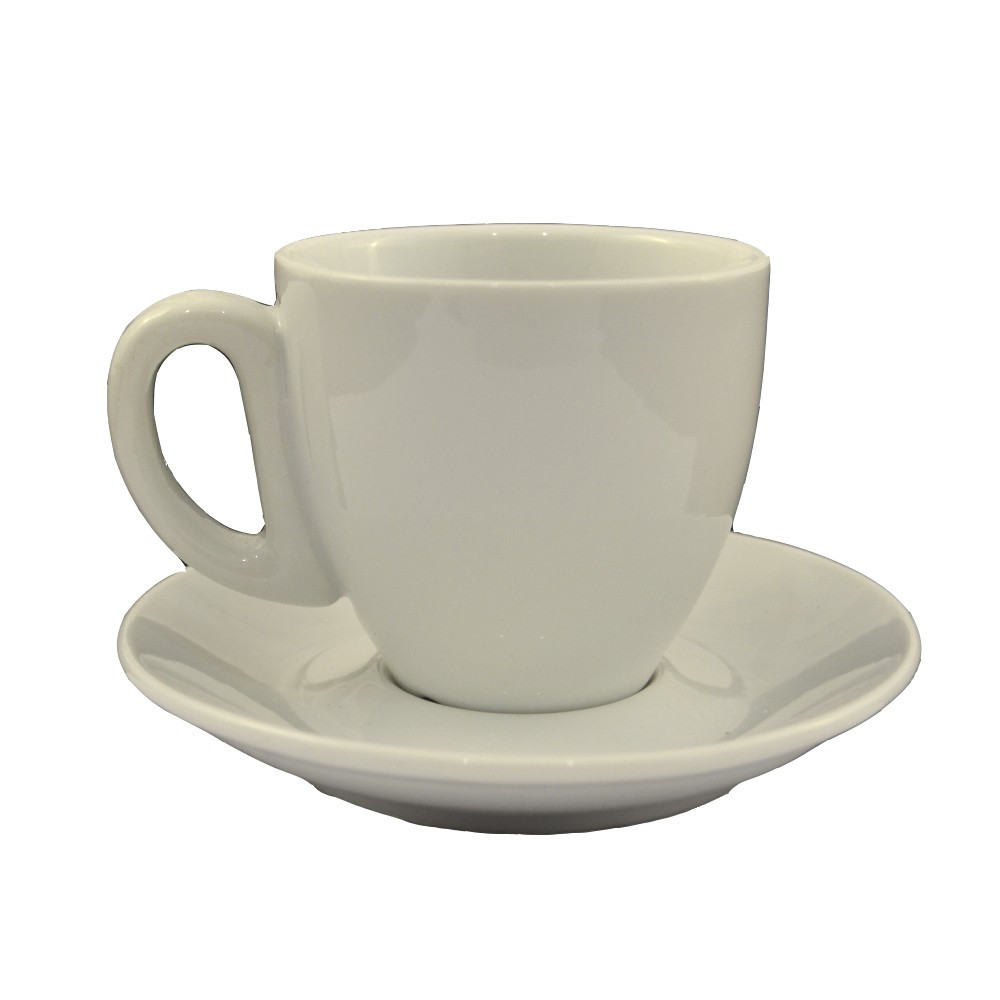 Набір чайний порцеляновий Helios чашка 210 мл і блюдце 2 предмети (HR1319), фото 1