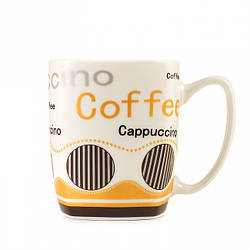 Кухоль тт 375 мл "Кольоровий блиск" 4 кольори мікс