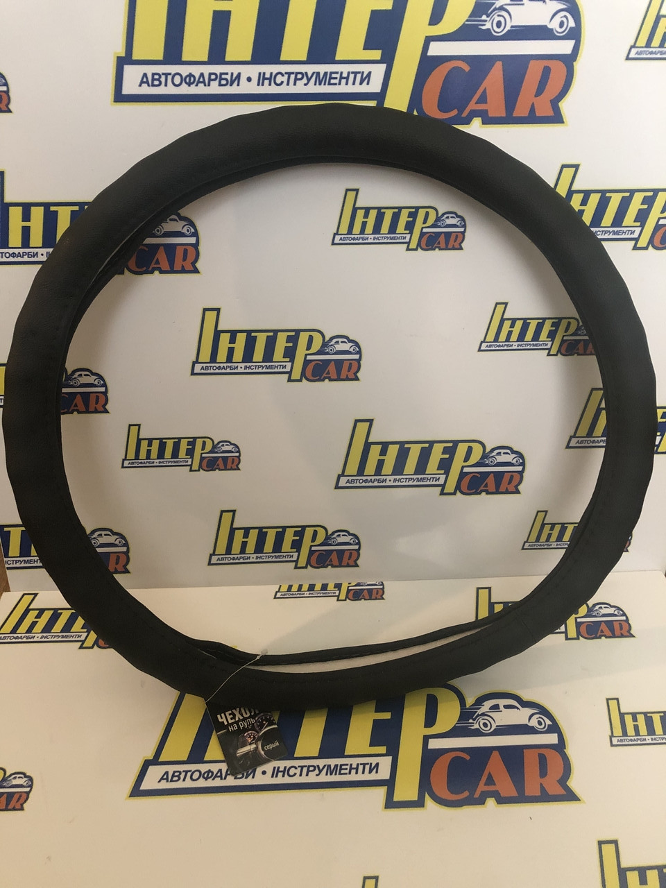 Чехол на руль черный гладкий XXL (арт. DK-XXL30BK) Серия-CARLIFE