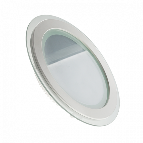 Стельовий LED світильник вбудований (Glass LED DownLight) 18 Вт, 1250 Лм