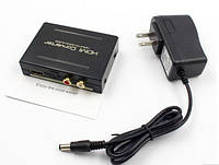 Конвертер HDMI на HDMI звук Audio преобразователь hdmi spdif toslink rca тюльпан