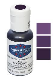 Барвник гелевий Америколор (Americolor) Баклажан (Eggplant), 21г, фото 1