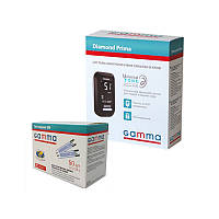 Глюкометр GAMMA PRIMA + Тест-смужки Gamma DM, 50 шт.