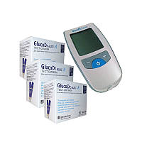 Глюкометр GlucoDr AGM 4000 і тест-смужки AGM 4000 No50 — 3 уп. (150 шт.)