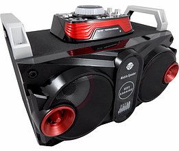 Портативний бумбокс DJ-727 Bluetooth мікрофон Світломузика
