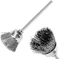 Насадка, щітка металева для чищення фрез