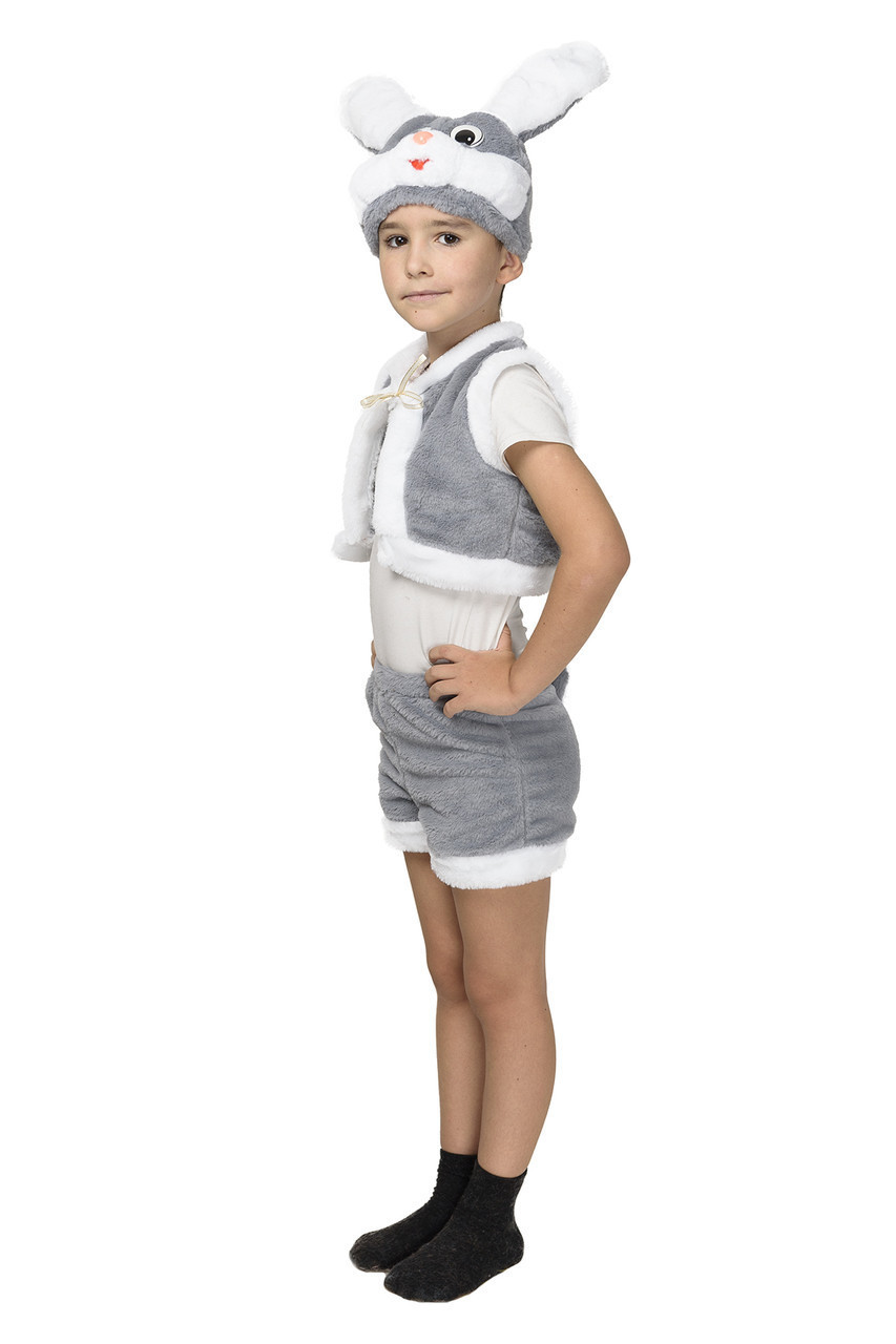 Карнавальный костюм серого Зайчика для мальчика (ID#1010490862), цена ...