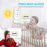 Відеоняня радіоняня Baby Monitor VB601 нічне бачення, фото 10