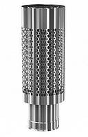 Сетка для камней на трубу 580 мм Ø 115/200 мм для бани и сауны