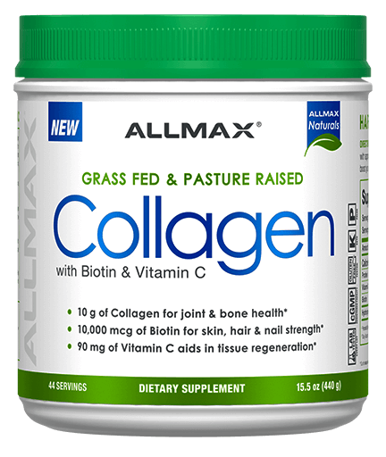 Allmax Collagen with Biotin & Vitamin C 440g