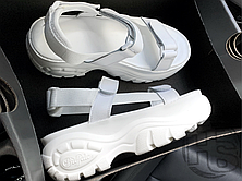 Жіночі сандалії Buffalo Ella Sandal With Platform White 7206 1601105, фото 4