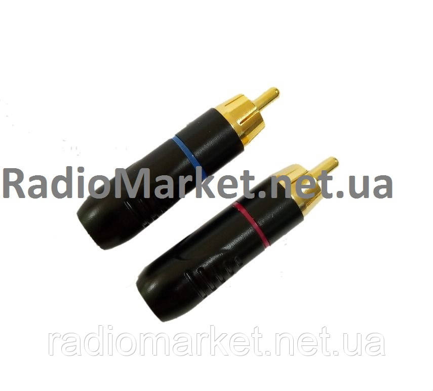 Штекер RCA кабельний, пара (2 шт.), серії "SoundProf Line"