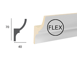 LED профілі Tesori KF 701 Flexi,ліпний декор з поліуретану.