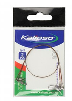 Поводок Kalipso 1*7 15кг 25см (2шт)