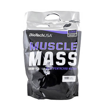 Гейнер Muscle Mass (4 kg) BioTech