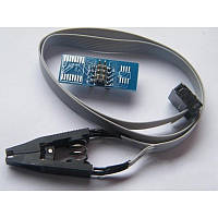 Шлейф адаптер зажим клипса EEPROM SOIC8 SOP8