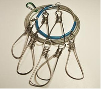 Кукан металевий на тросу 7 місць