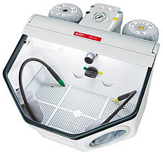 Basic master 25-70 µ/70-250 µ 220-240 В піскоструменевий апарат на два бачка