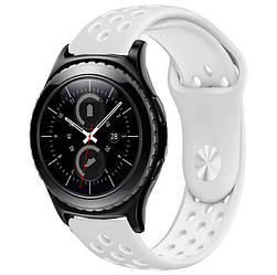 Спортивний ремінець Primo Perfor Sport для годинника Samsung Gear S2 Classic SM-R372 / R735 - Grey&White