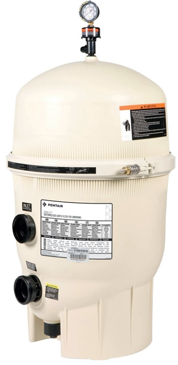 Діатомітовий фільтр Pentair Water Quad DE (20,4 м³/год)