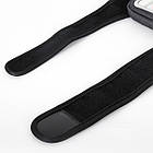 Чохол на зап’ястя Hammer для смартфона до 7.4″ — спортивний тримач з прозорим екраном, водо- та пилозахист, чорний, фото 6