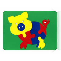 М'який пазл Порося А4