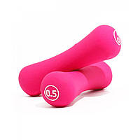Гантелі неопренові LiveUp Neoprene Dumbbell 2шт х 0,5 кг