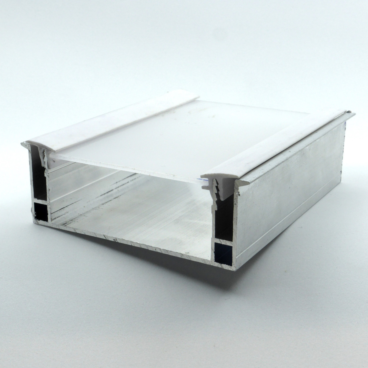 Профиль алюминиевый для натяжных потолков - Парящая линия (с линзой ...