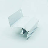Профіль алюмінієвий для натяжної стелі - парящий №3, посилений, без вставки, 2.5 м. Білий, фото 3