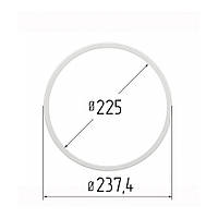 Протекторное термокольцо для натяжных потолков - диаметр 225 мм (наружный 237,4мм)