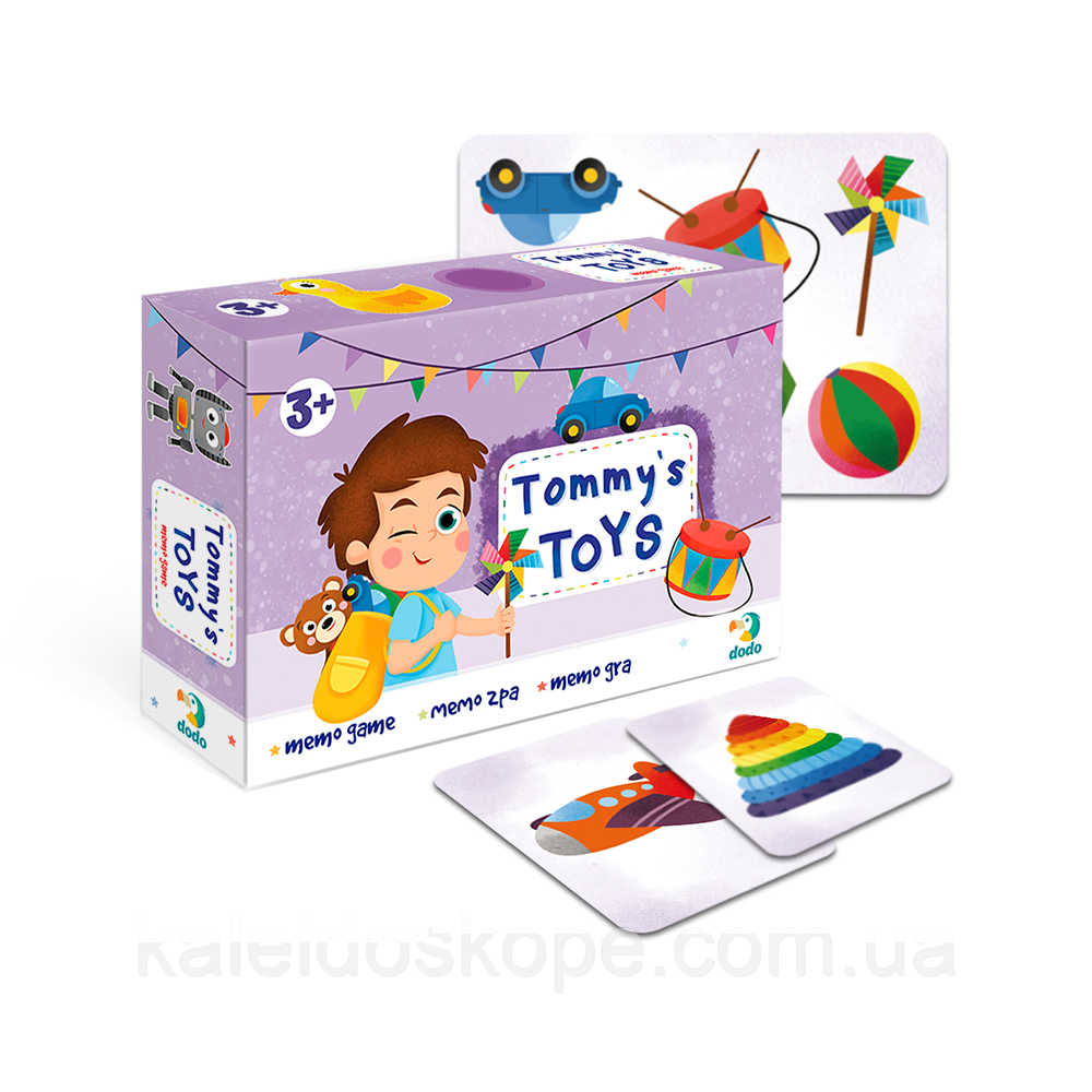 Мемо-гра Іграшки Томмі, фото 1