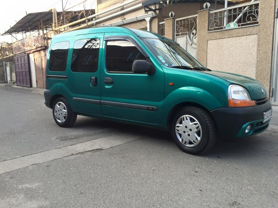 Дефлектори вікон (вітровики) Renault Kangoo I 3d 1998/Citroen Berlingo 2003/Nissan Kubistar 3d 2003-2008 (Рено Кенго) R10298