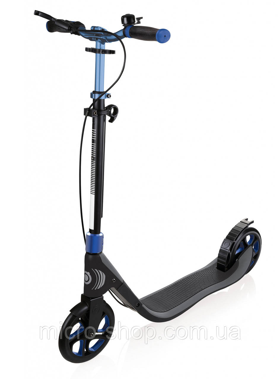 Самокат Globber ONE NL 205 DELUXE Titanium / Cobalt Blue, фото 1