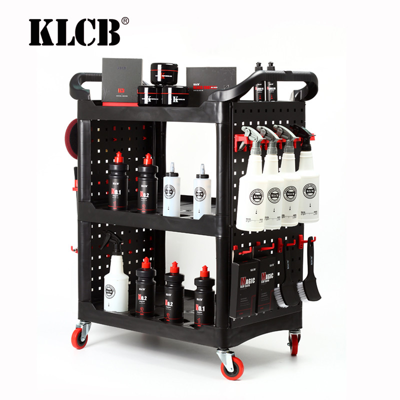 Багатофункціональний візок дітейлера на 3 полиці KLCB KA-G064