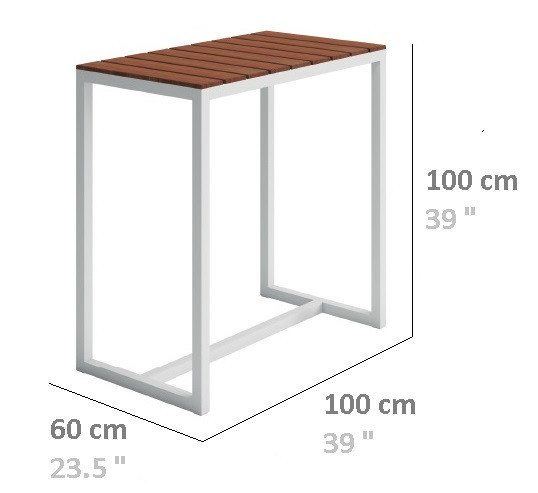 Барный стол в стиле LOFT (Bar Table - 03) - фото 2 - id-p1010542862