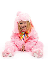 Карнавальний костюм Зайчика для малюка рожевий