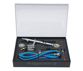 Набір для аерографії, аерограф 0,2/0,3/0,5 мм із нижнім подаванням фарби не товарний вигляд паковання