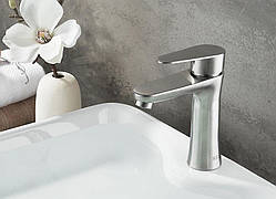 Змішувач для умивальника з неіржавкої сталі (SUS304) SANTEP 623