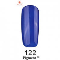 Гель-лак F.O.X Gel Polish Gold Pigment 122 темно-синий 6 мл