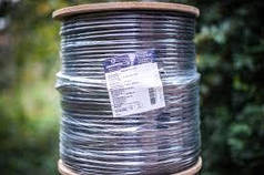 Коаксіальний кабель F690BV black 305 м для зовнішньої прокладки, Одескабель