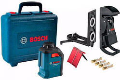 Лазерний нівелір Bosch GLL 2-20 + тримач BM3 + кейс (0601063J00)