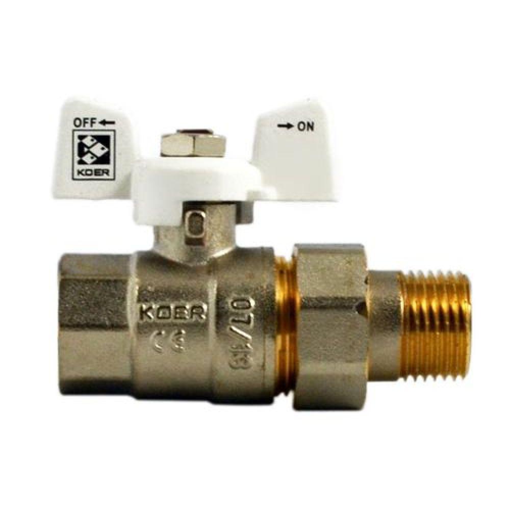 Кран Американка 3/4x3/4 Koer DN 20 PN 40