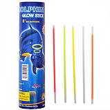 Неонові полички Glow sticks неонові браслети 100 шт (000846), фото 2