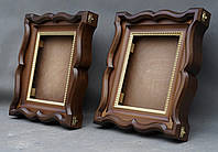 Кіоти фігурні, з дереянными рамами і різьбленими штапиками., фото 2