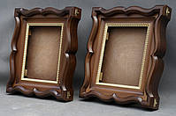 Кіоти фігурні, з дереянными рамами і різьбленими штапиками., фото 7