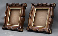 Кіоти фігурні, з дереянными рамами і різьбленими штапиками., фото 10
