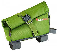 Сумка на раму Acepac Roll Fuel Bag M ACPC 1082.GRN на 800 мл, зеленая