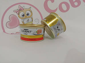Консерва Gourmet Gold Гурме Голд Паштет з яловичиною для кішок 85г