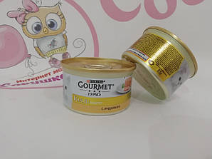 Консерва Gourmet Gold Гурме Голд Паштет з індичкою для кішок 85г