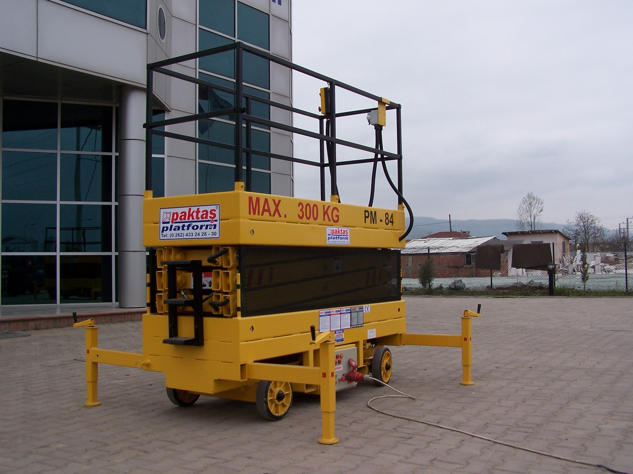 Висувна ножична платформа PM 84 Paktaş, фото 1